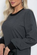 Платье Нирвана (графит) П12416-9 LT Collection