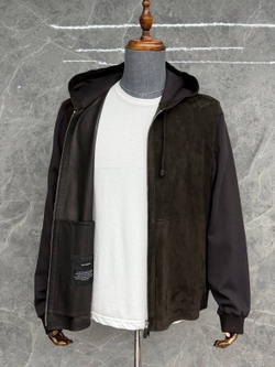 Замшевая куртка Ermenegildo Zegna