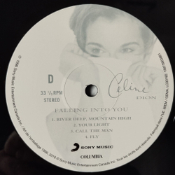 Винтажная виниловая пластинка LP Celine Dion Falling Into You (EU 2018)