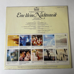 Винтажная виниловая пластинка LP W. A. Mozart Моцарт Eine Kleine Nachtmusik Serenaden Und Ouverturen (Германия 1977)