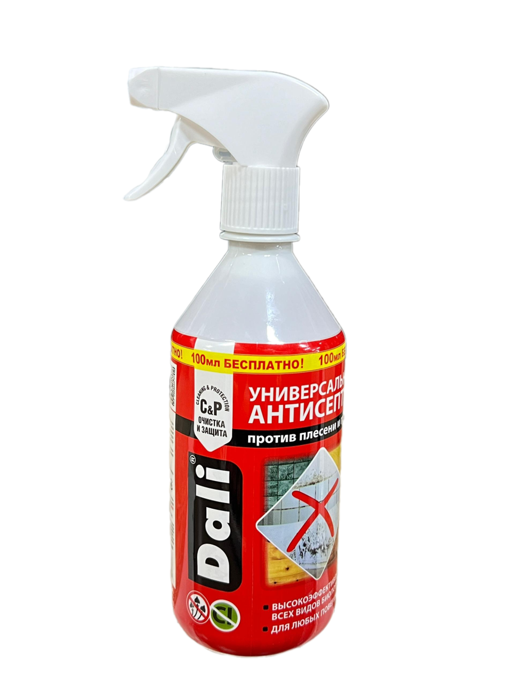АНТИСЕПТИК ПРОТИВ ПЛЕСЕНИ DALI 0.6 МЛ