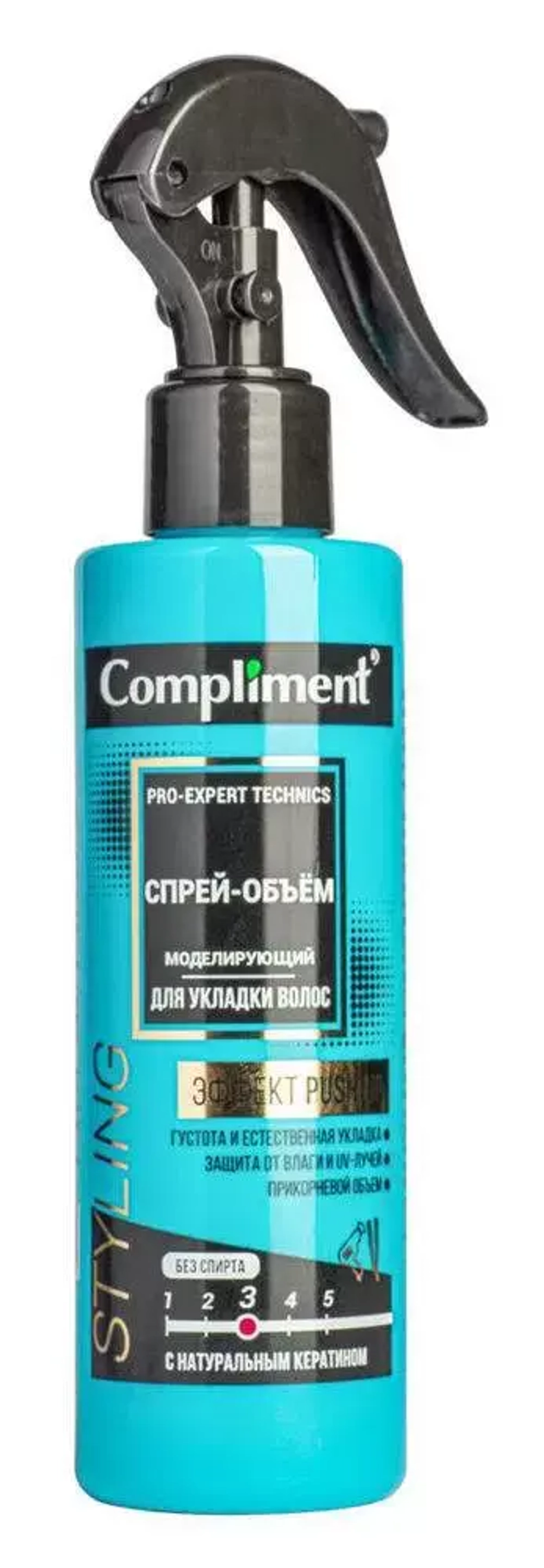 Compliment Pro-expert technics Спрей-объём моделирующий для укладки волос 200мл 