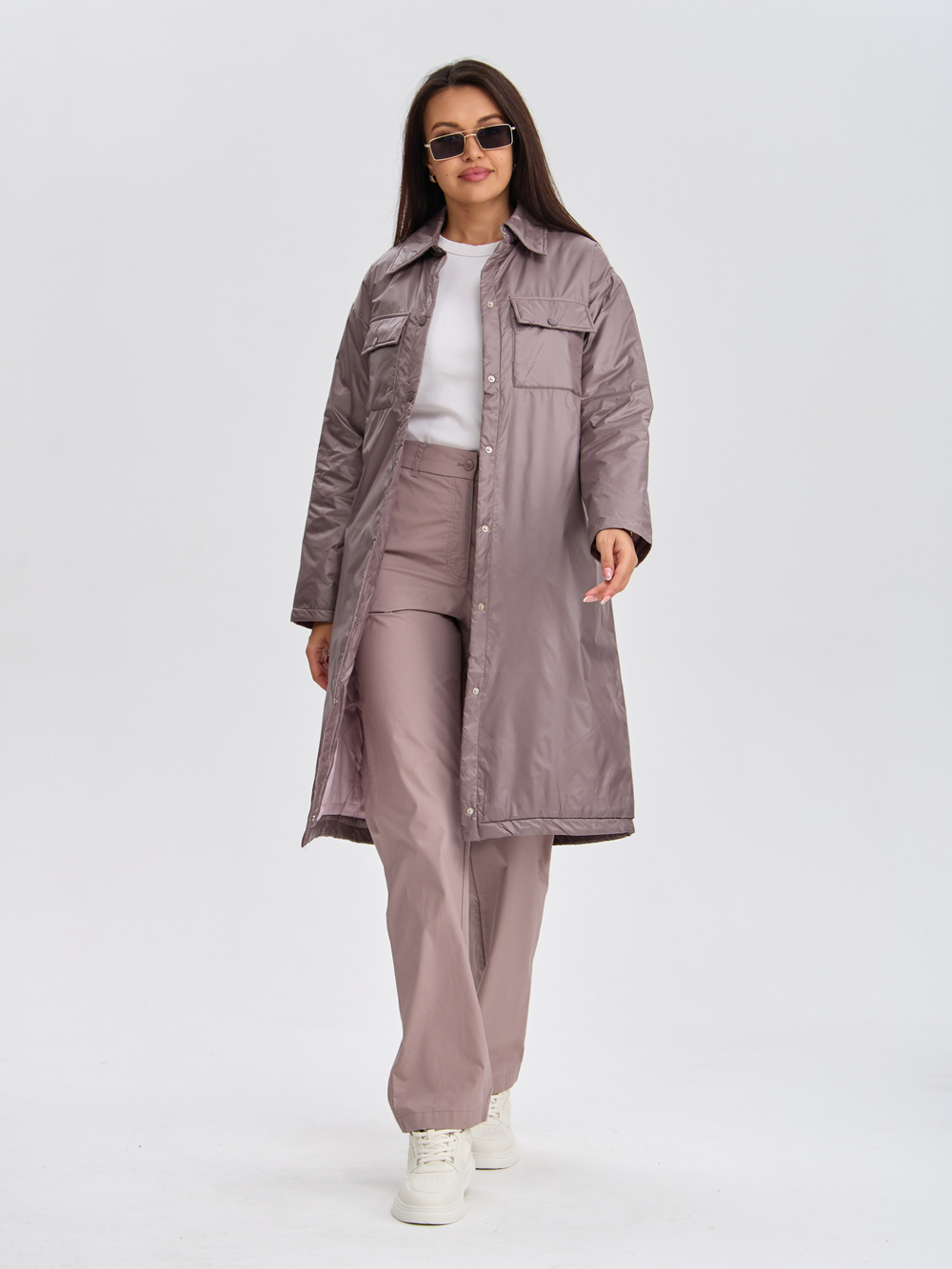 Куртка демисезонная кофейная