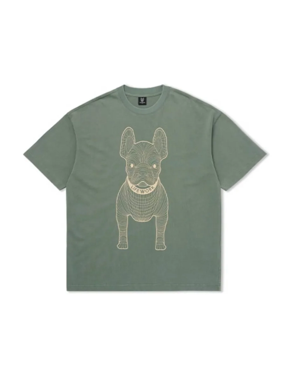 Футболка с принтом