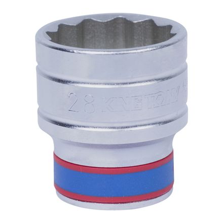 Цена на KING TONY (433028M) Головка торцевая стандартная двенадцатигранная 1/2", 28 мм