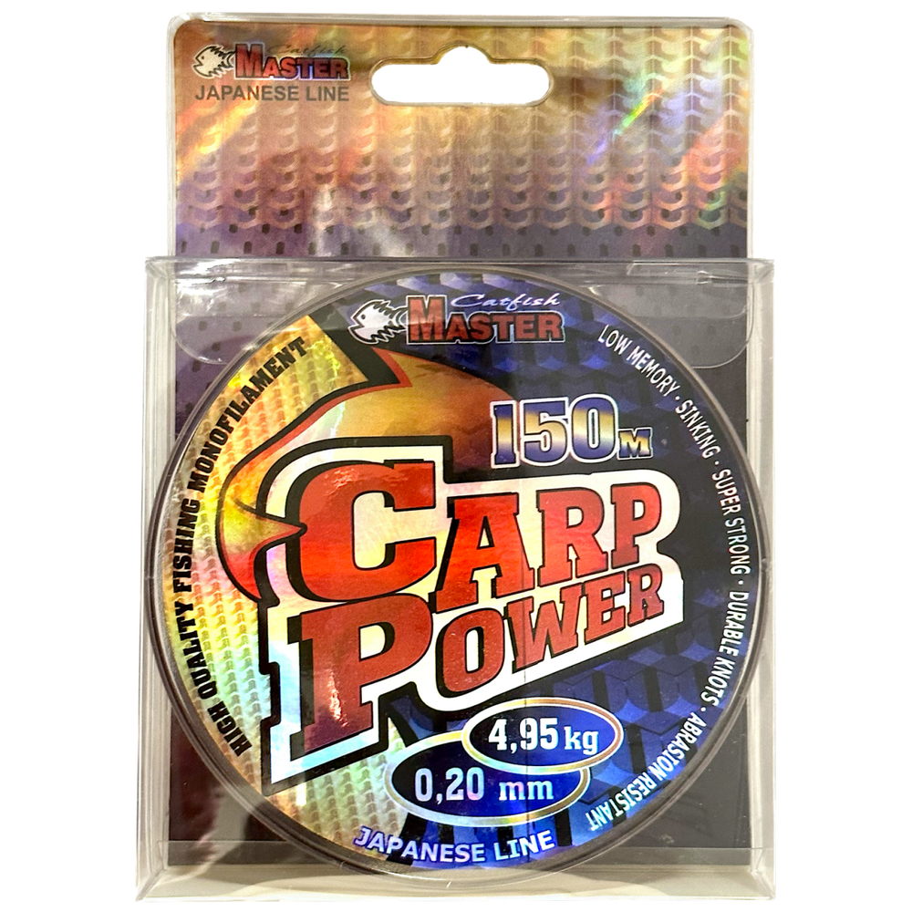 Леска Catfishmaster Carp Power 150м 0.22мм 5.81кг