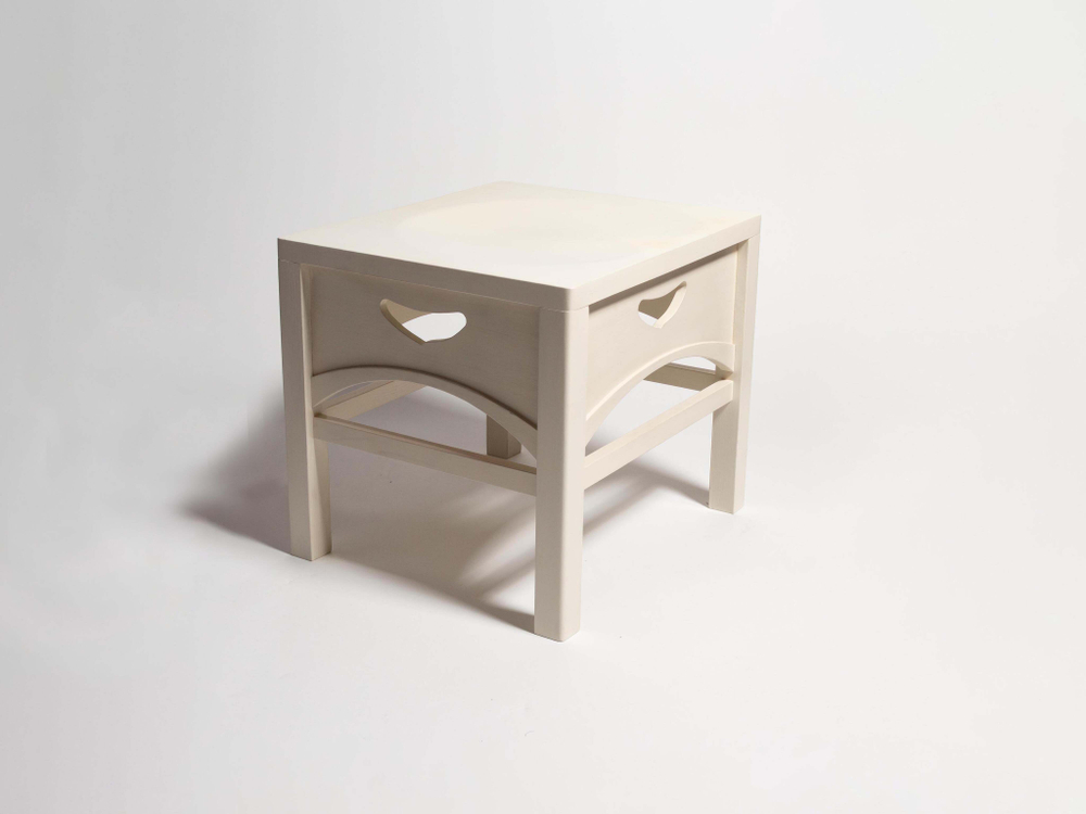 Табурет JW Anderson Home Mackintosh Stool "White"
