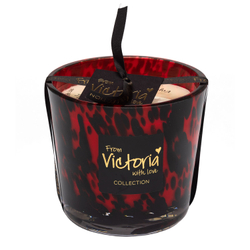 nan Свеча ароматическая Dots red Victoria with Love Красный