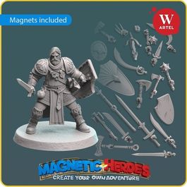 Миниатюра Magnetic Heroes: The Fighter