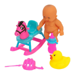 Пупс с аксесс., пакет 609-301
