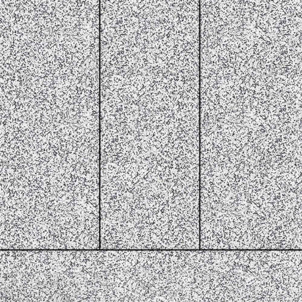 Тротуарная плитка ПРЯМОУГОЛЬНИК 900х300 мм - Стоунмикс Белый с черным