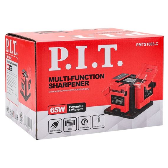 Станок P.I.T. для заточки сверл, ножей, ножниц PMTS1003-C (65Вт, 3-10мм, 6700об/мин) купить в Москве и Московской области по низкой цене с доставкой по России — (7) Станок P.I.T. для заточки сверл, ножей, ножниц PMTS1003-C (65Вт, 3-10мм, 6700об/мин) — (7)