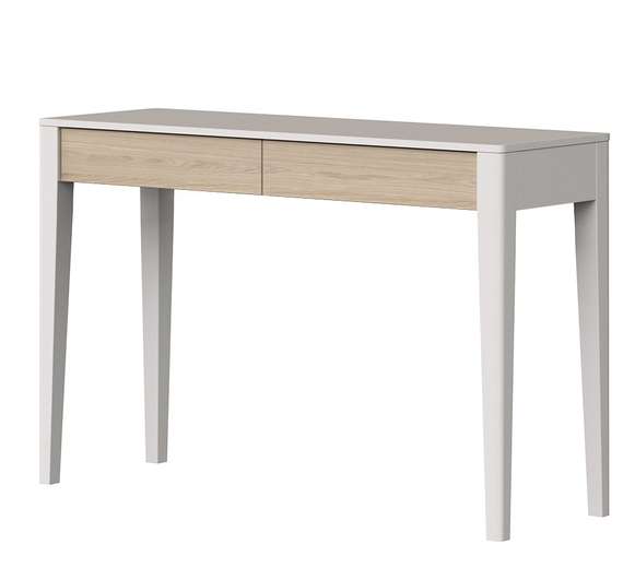 Консоль Fjord с двумя ящиками 120*40 см (белый)