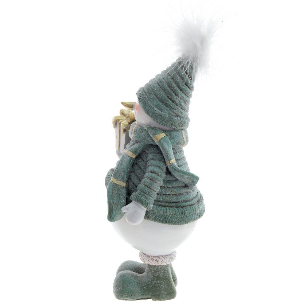 GAEM Фигурка декоративная "Снеговик", L11,5 W8,5 H27 см