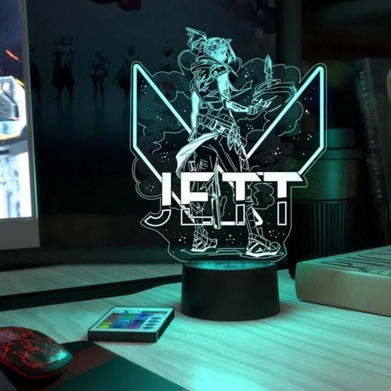 3D лампа Джетт, Valorant