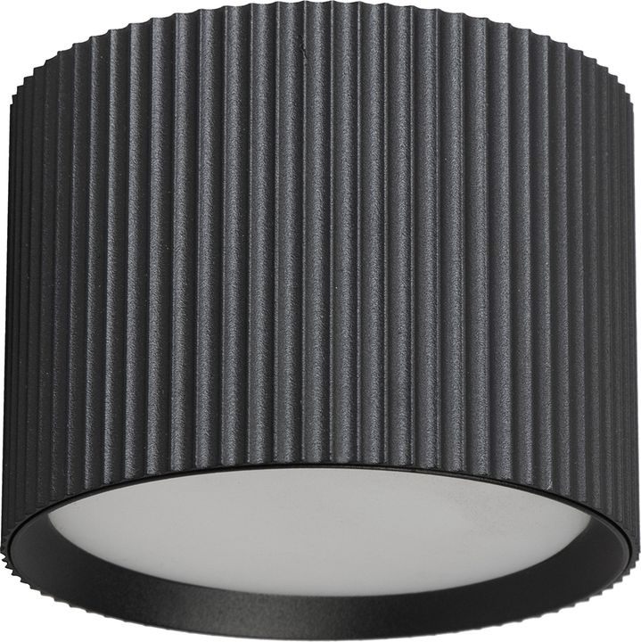 Светильник потолочный Feron HL458 Barrel ARIA 12W, 230V, GX53, черный