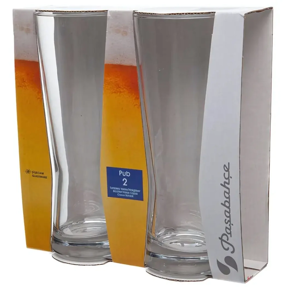 Набор пивных стаканов 2шт 568мл «Паб» 420497B