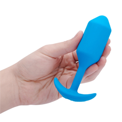 b-Vibe Vibrating Snug Plug 3 - Анальная вибропробка