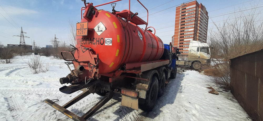 Ural 4320 6x6 Агрегат для сбора нефти и газового конденсата 6602D2-30 (Дизельный, 6.7 л, 283 л.с. МТ