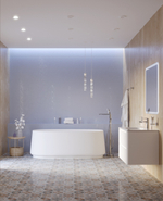 Ванна акриловая матовая 170х82 Cezares CZR-LUX-CENTRAL-170-82-58-MATT