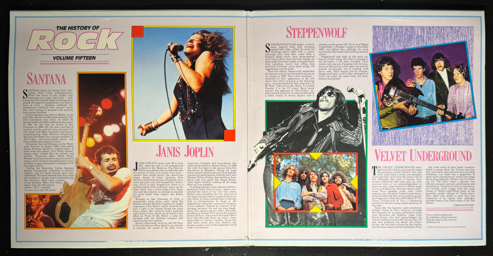 Сборник History Of Rock 15 2LP (Англия 1983г.)