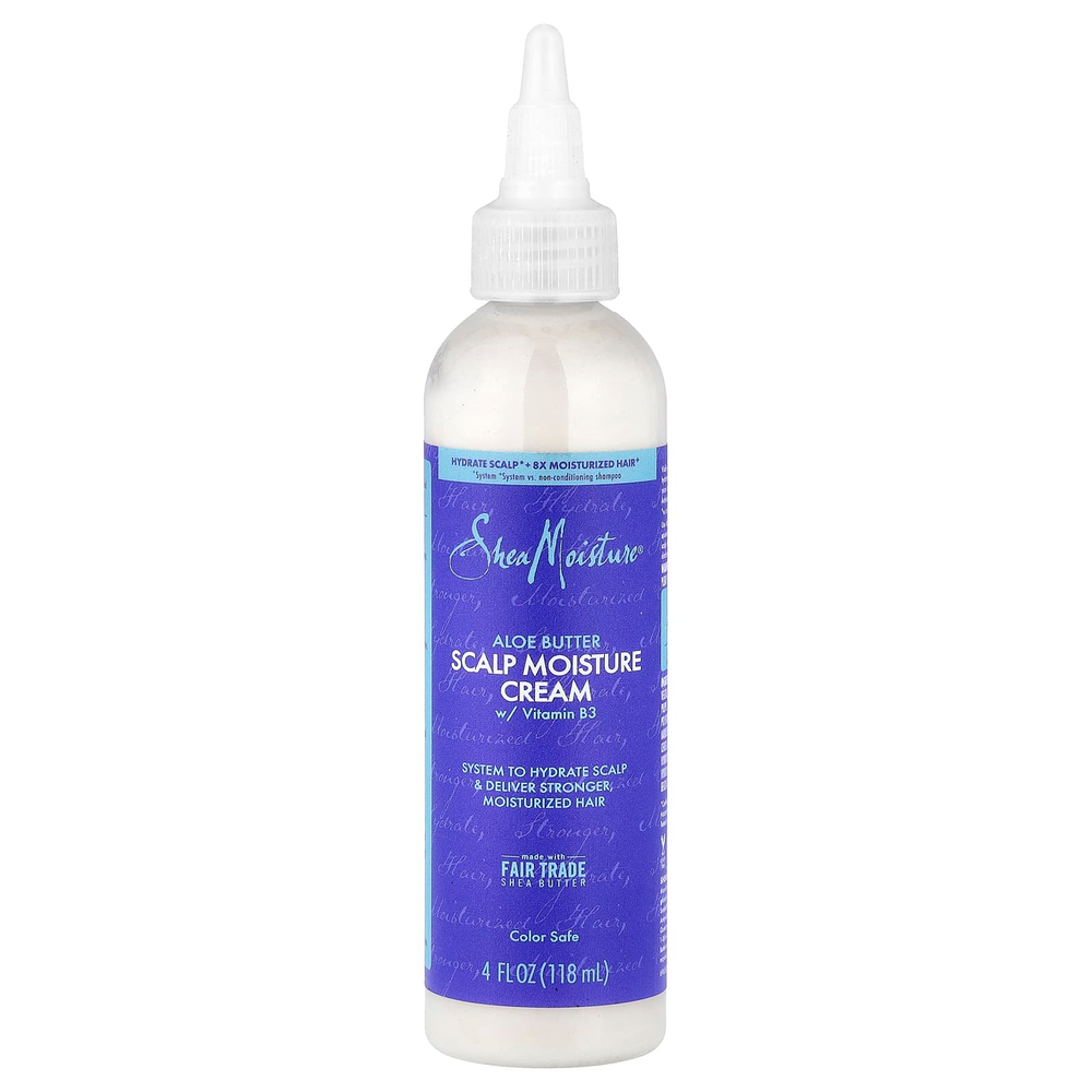 SheaMoisture, Увлажняющий крем для кожи головы, масло алоэ, 118 мл (4 жидк. унц.)