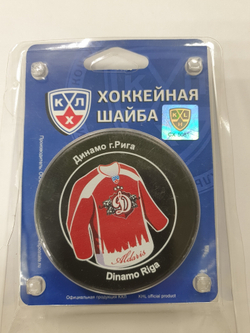 Шайба в блистере GUFEX "Динамо" Рига
