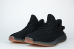 Кроссовки Adidas Yeezy 350 boost v2 Black / Ftwr Brown