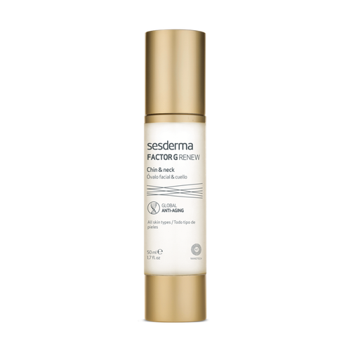 Sesderma FACTOR G RENEW Oval face & neck | Средство омолаживающее для овала лица и шеи, 50 мл.