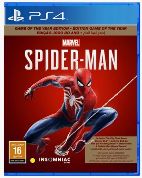 PS4 Spider-Man GOTY(Games Of The Year) (Русская обложка) (Полностью на русском языке, CUSA-11995)