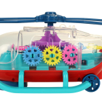 Вертолет на бат. 24см, коробка 8819