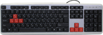Клавиатура ExeGate LY-401 Silver&Black  &lt;USB&gt;  104КЛ &lt;264086&gt;