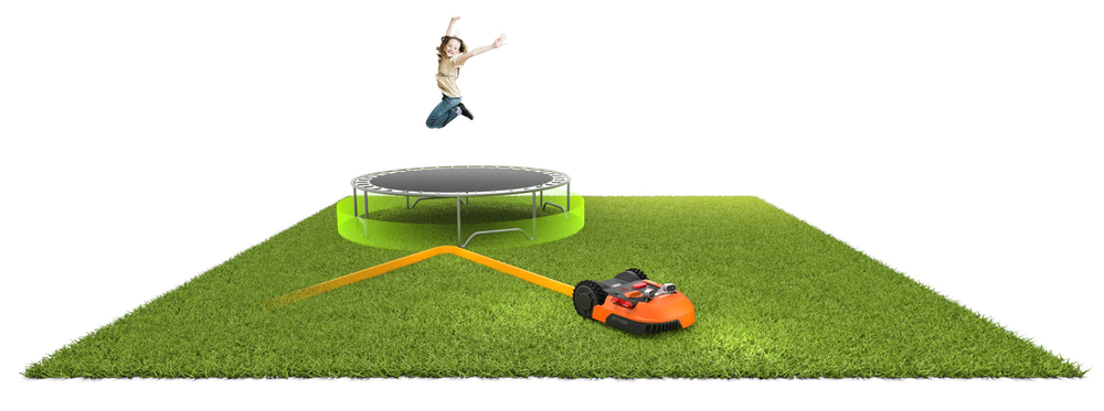 Роботизированная газонокосилка WORX WR141E Landroid M