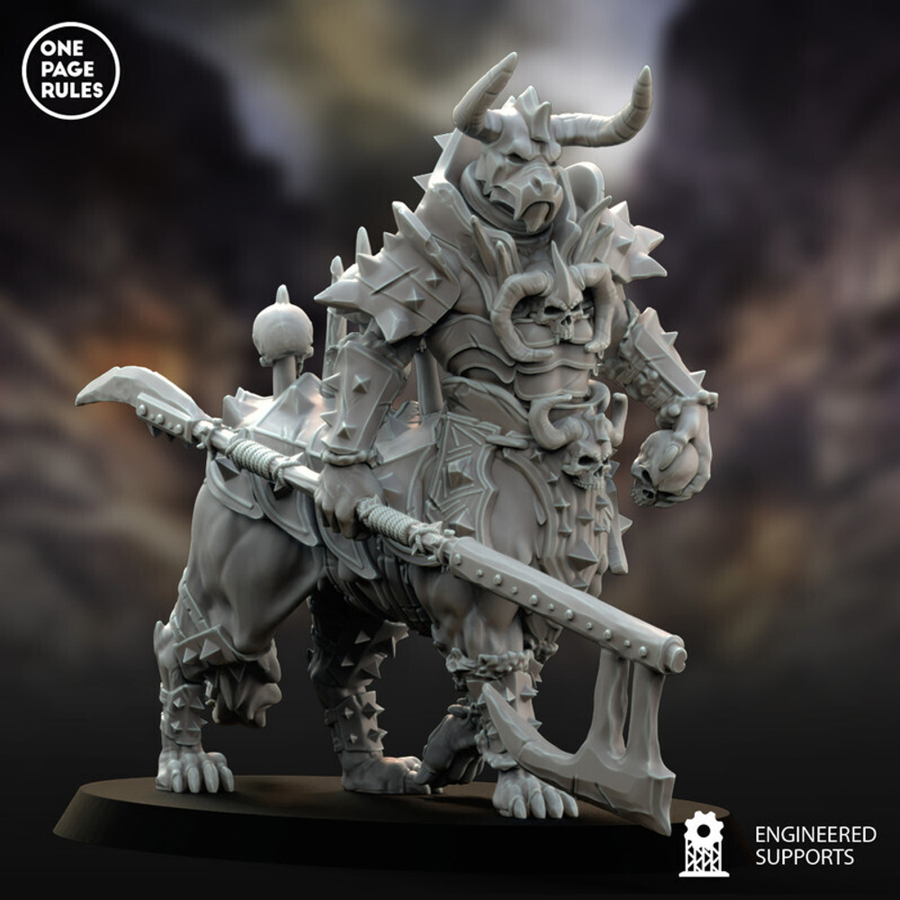 Grand Alliance Chaos Beasts of Chaos Centigors миниатюра для dnd, днд, pathfinder, фентези, Настольная игра, НРИ, Варгейм, РПГ