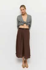 Юбка летящая из купры