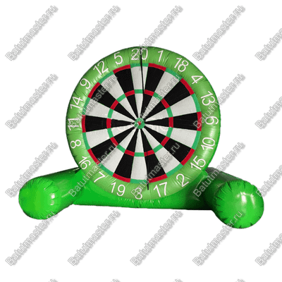 Надувной дартс «В яблочко» на подкачке, диаметр 3 м, размер 3×1,5×3 м