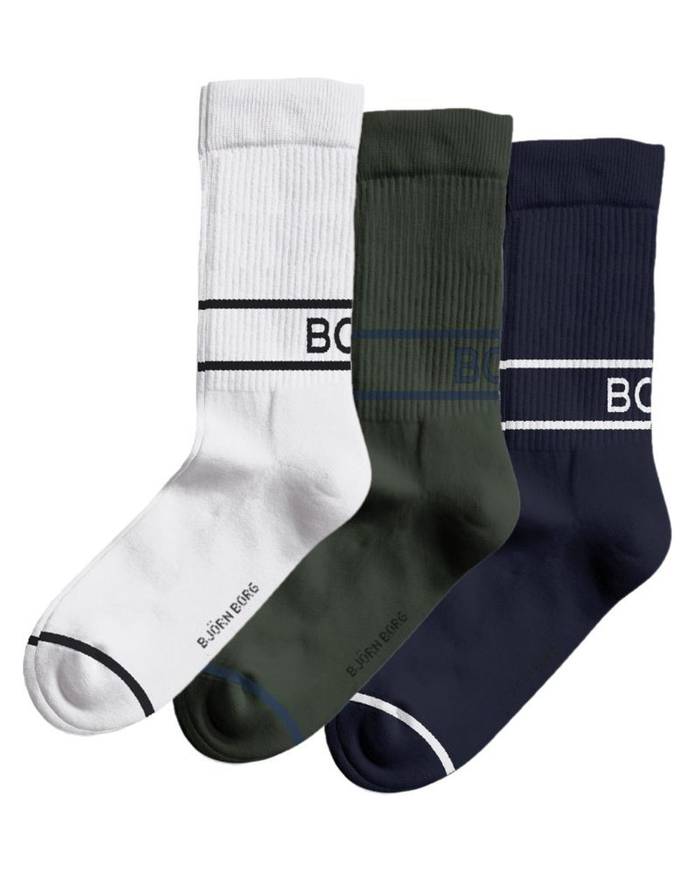 Теннисные носки Björn Borg Core Crew - разноцветный