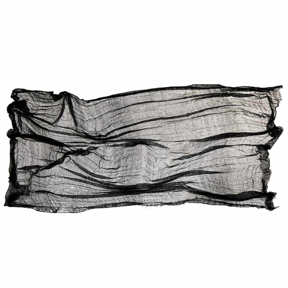 Драпировка "Истлевшая ткань черная" 215х150 см