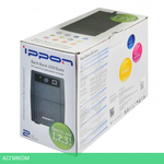 Источник бесперебойного питания Ippon Back Basic 650 Euro черный (383323)