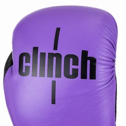 Перчатки боксерские Clinch Aero 2.0 фиолетово-черные C136