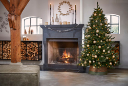 Ель Шервуд Премиум 155см 120 ламп зеленая Triumph Tree