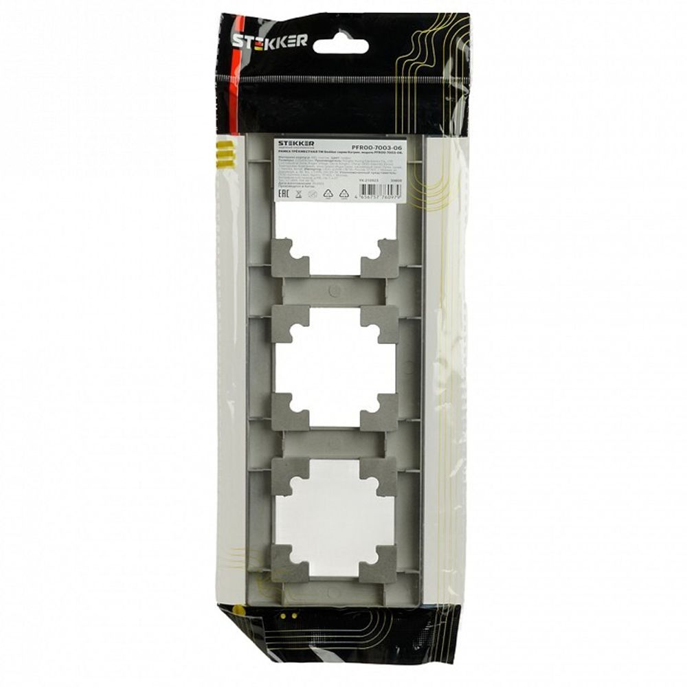 Рамка на 3 поста Stekker Катрин 39809