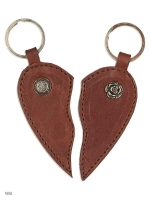 Брелок натуральная кожа