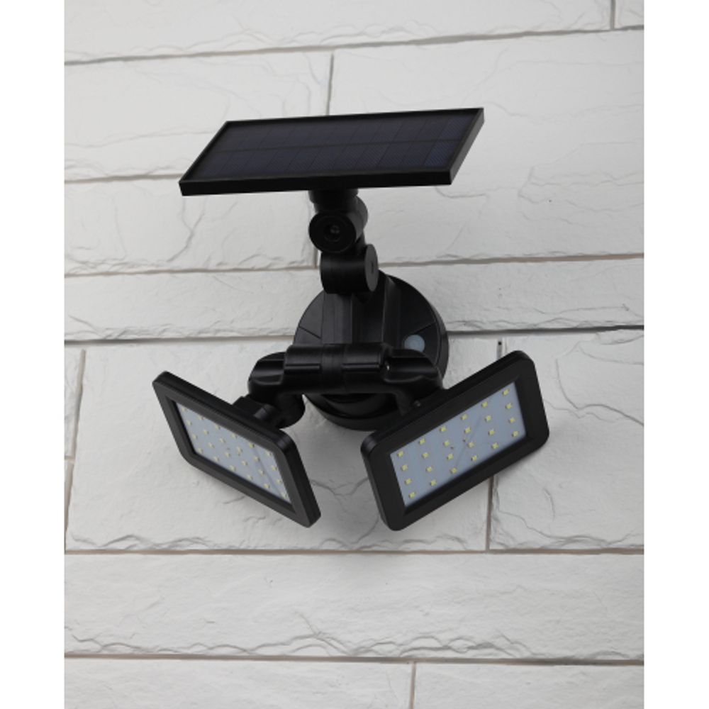 ERAFS020-41 ЭРА Фасадный светильник с двумя световыми панелями на солнечной батарее,2х24LED,180lm