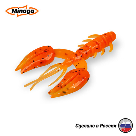 Силиконовая приманка "Minoga" JAGGER 3,0"(4шт) 75мм, 6гр, цвет 324