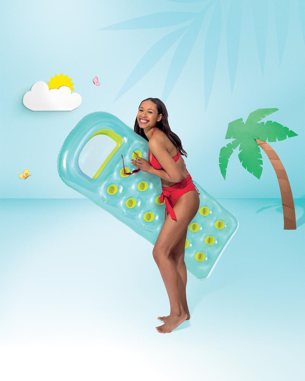 Матрас пляжный 188*71 см Intex (59895)