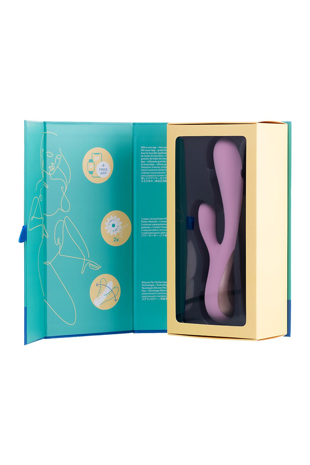 Satisfyer Mono Flex - Вибратор-кролик + APP