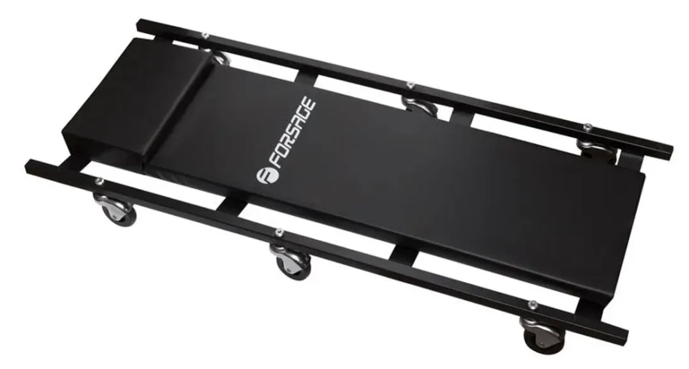 Лежак подкатной на 6-ти колесах (420х1020мм) Forsage F-TR6503 BIG
