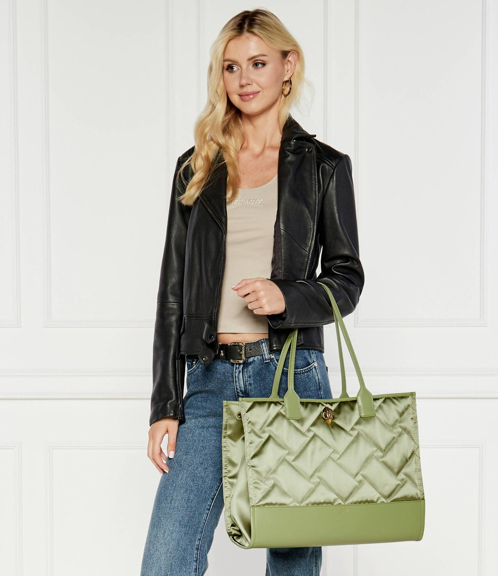 Сумка-шопер RECYCLED SQ Kurt Geiger - зеленый(9969076229)