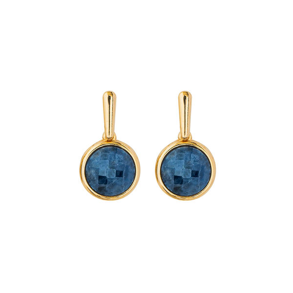 Серьги Possebon Pearl Sodalite A1993.22 BL/G
